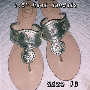 Platinum jack Rogers sandal